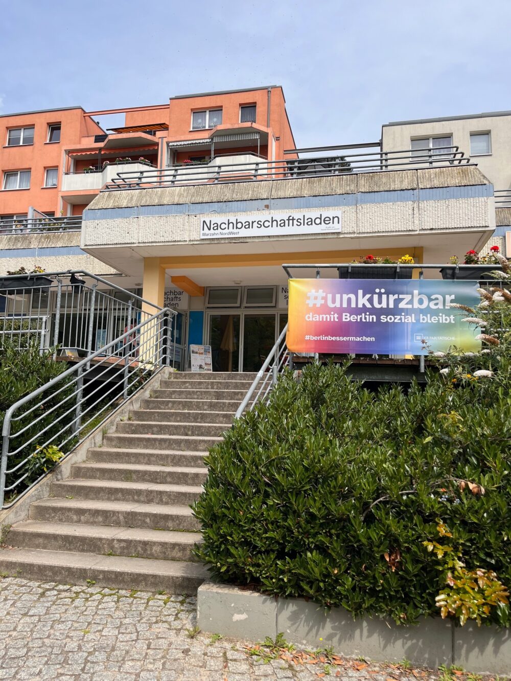 Außenansicht Nachbarschaftsladen "Kiek in"