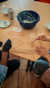 Glückskekse backen 3