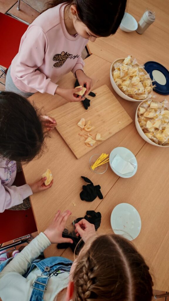 Glückskekse backen 4