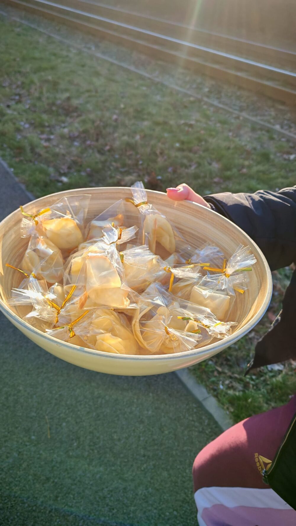 Glückskekse backen 7